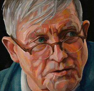 Portret David Hockney