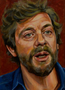 Ramsey Nasr, portret drieluik links
