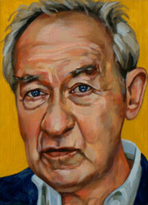 Simon Schama, portret drieluik rechts